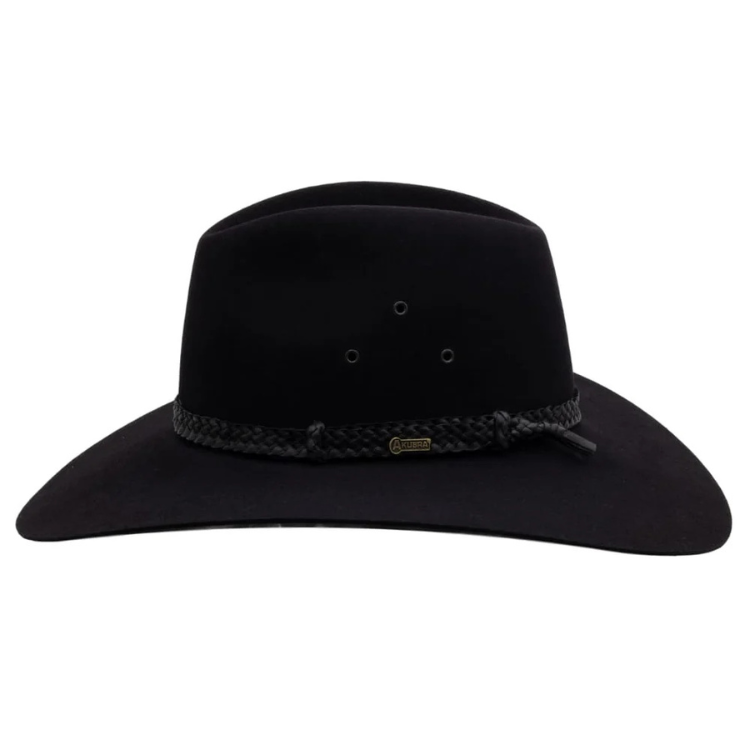 Inahat Akubra Riverina Hat - Black – The Hat Store