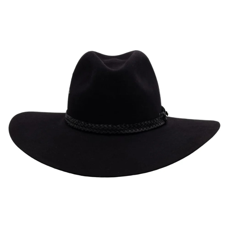Inahat Akubra Riverina Hat - Black – The Hat Store