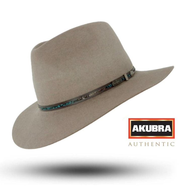 Akubra Leisure Time Hat Bran The Hat Store