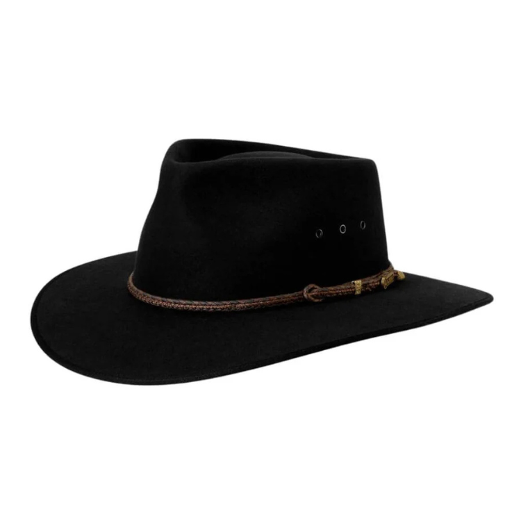 Akubra Cattleman Hat Black – The Hat Store1