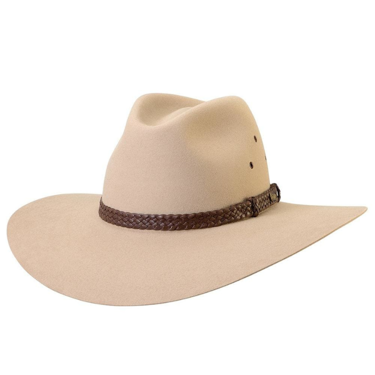 Akubra Riverina Hat Sand – The Hat Store - Main Image