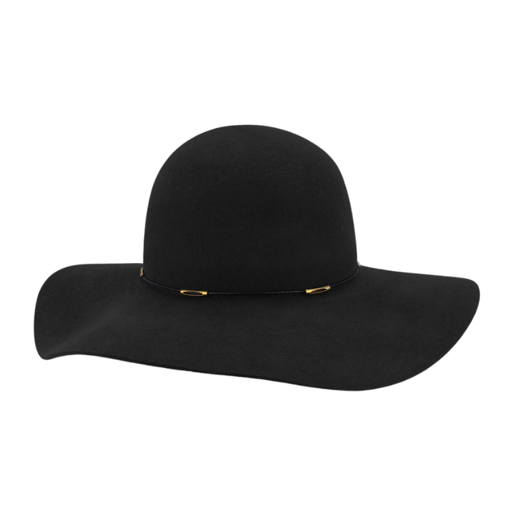 Avenel Of Melbourne Charlene Wide Brim Hat - Black – The Hat  display picture 1