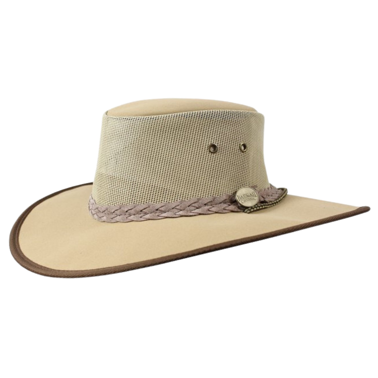 Canvas top drover hat