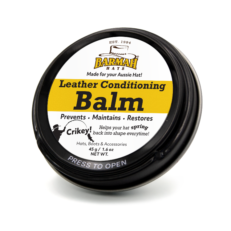 Barmah Leather Conditioning Balm – The Hat Store