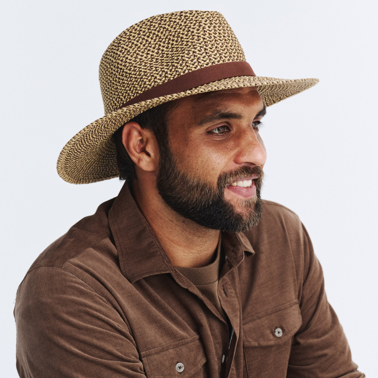 Cancer Council Outback Foldable Fedora Chocolate – The Hat Store