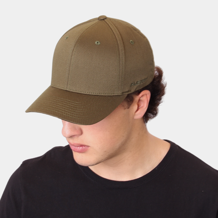 Flexfit Worn By The World Khaki – The Hat Store