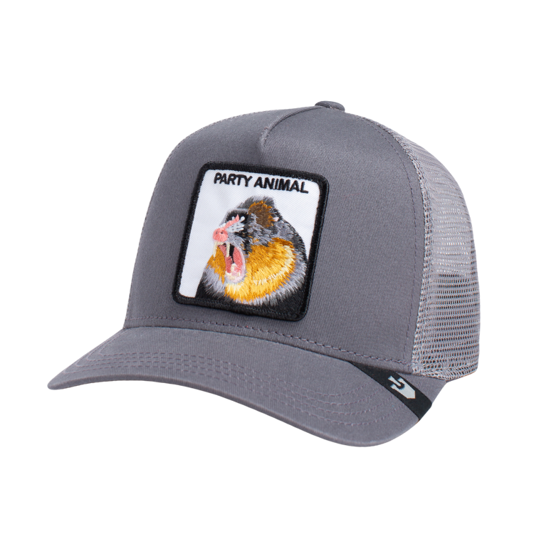 Goorin Brothers Party Animal Trucker Grey – The Hat Store