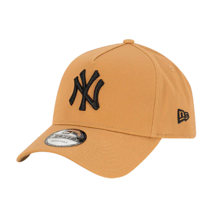New Era New York Yankees 9FORTY A Frame Cap Wheat The Hat Store
