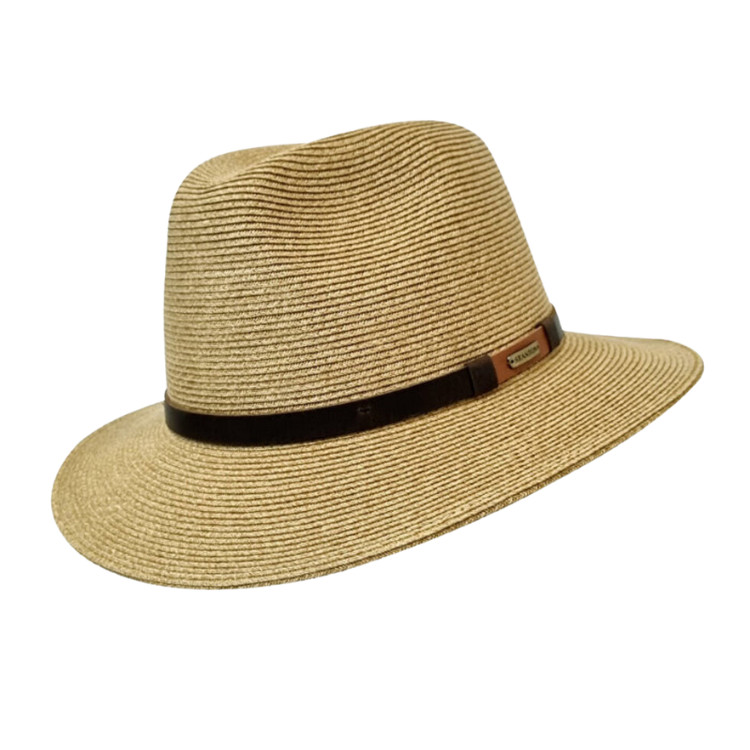 Stanton Ventura Toyo Braided Fedora Tan – The Hat Store