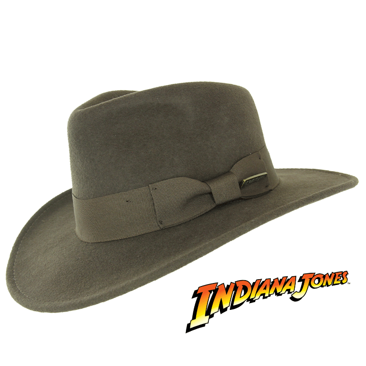 Indiana Jones Belloq Crushable Fedora Brown – The Hat Store