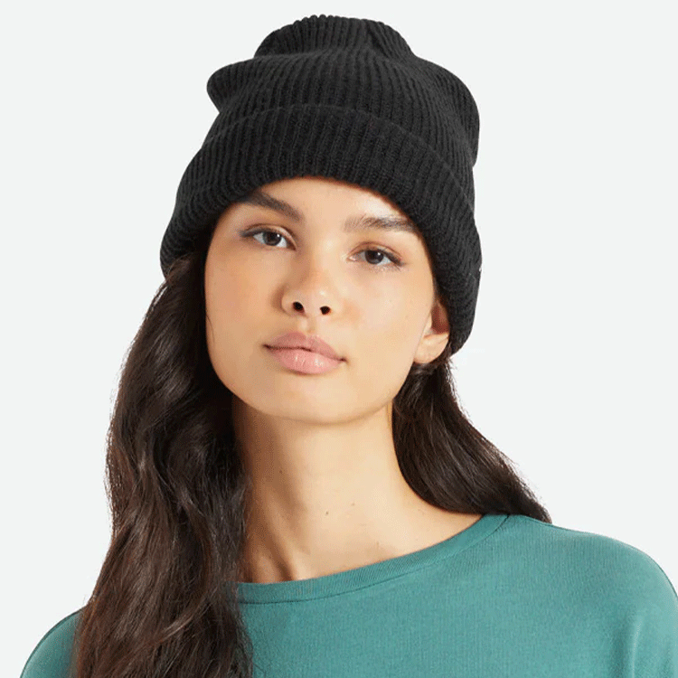 Brixton Heist Beanie Black The Hat Store