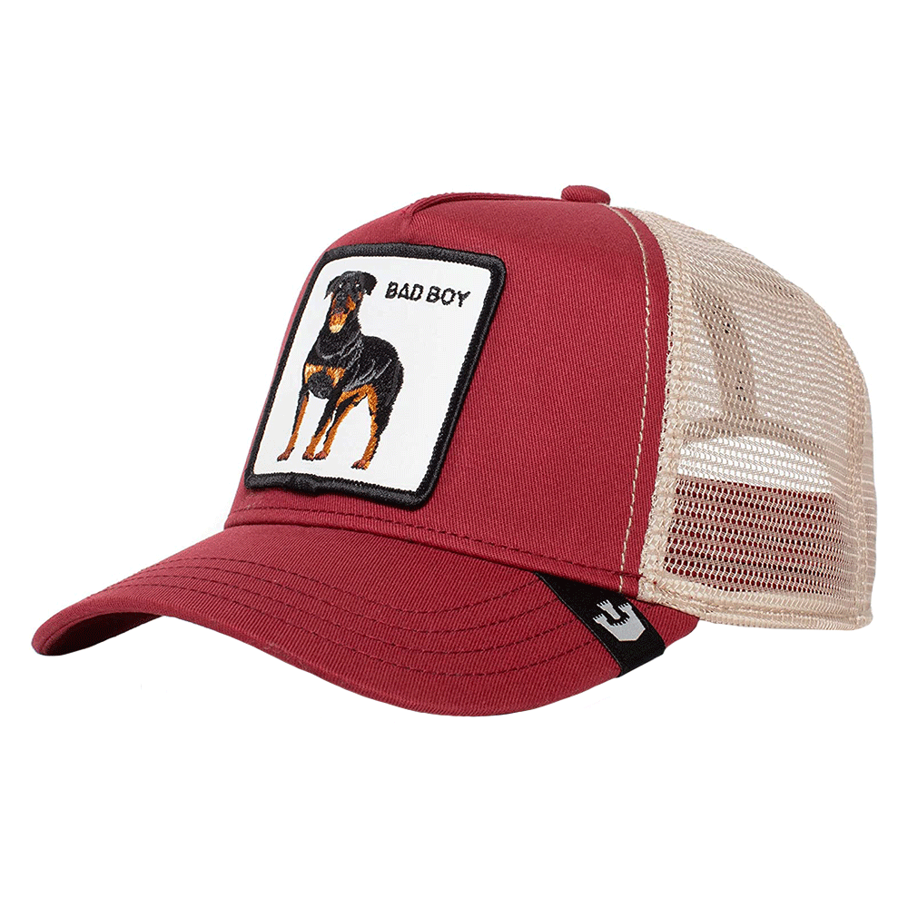 Goorin Brothers The Baddest Boy Trucker Red – The Hat Store