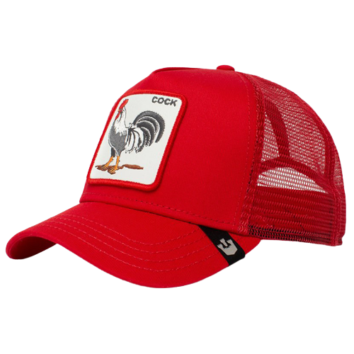 Goorin Brothers All American Rooster Trucker Cap Red – The Hat Store
