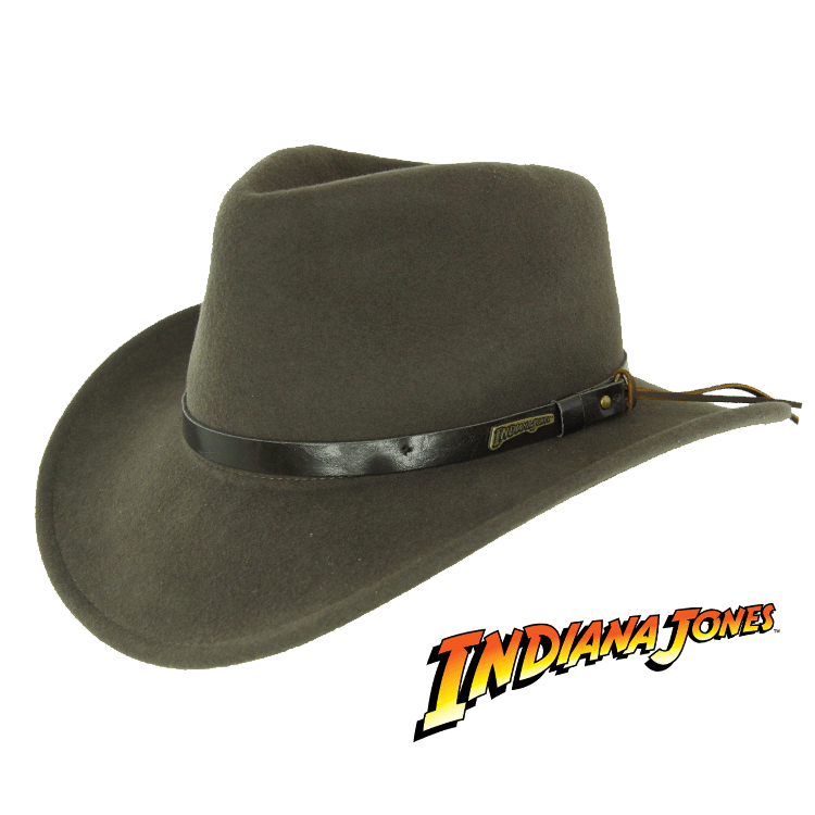 Indiana Jones Last Crusade Outback Fedora Brown The Hat Store