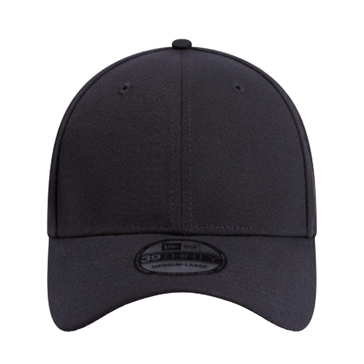New Era Blank 39THIRTY Cap Navy The Hat Store