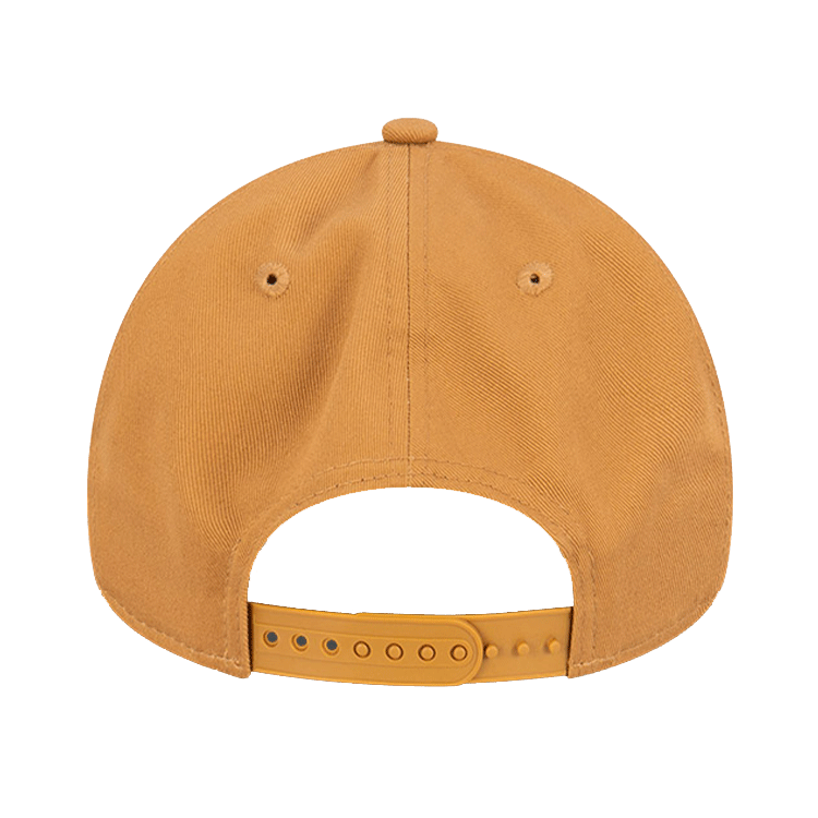 New Era Blank 9FORTY A Frame Cap Wheat Grey The Hat Store