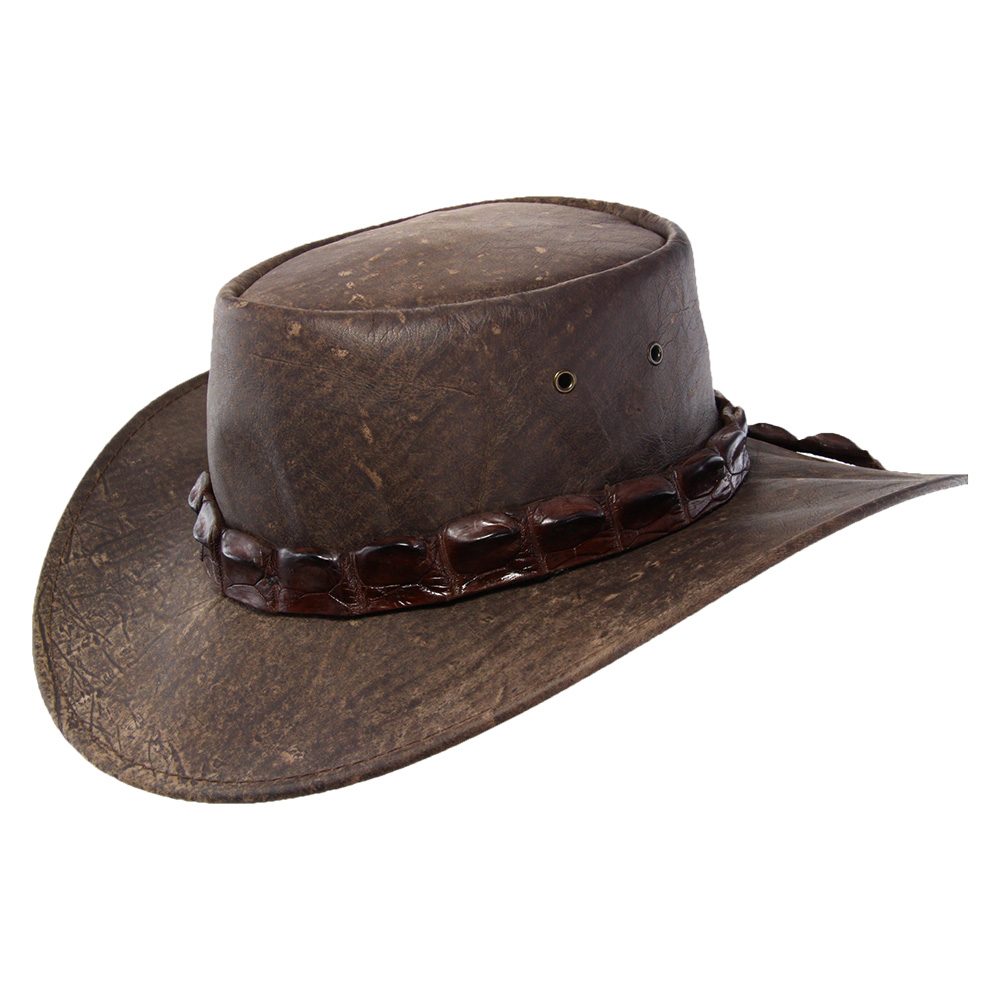 Jacaru Hats Wild Roo Croc Stonewash – The Hat Store