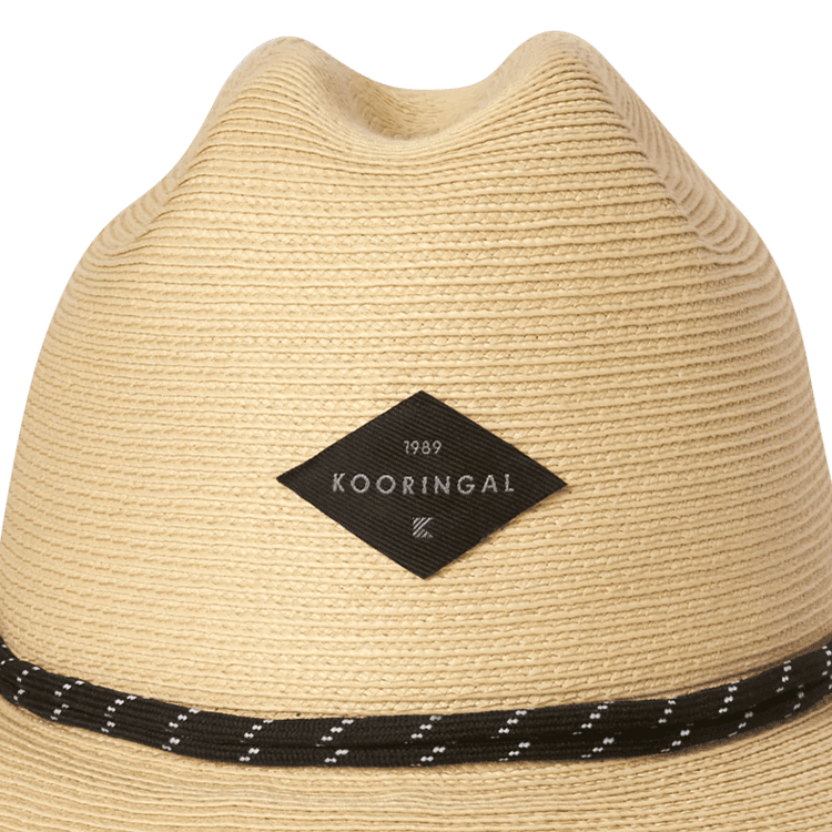 Kooringal Mens Wide Brim Surf Braid Islander Natural – The Hat Store