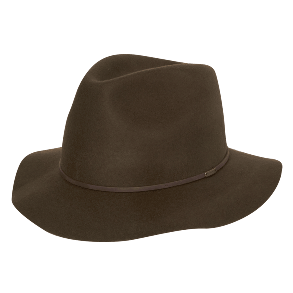 Kooringal Mid Brim Fedora Rajah - Brown – The Hat Store